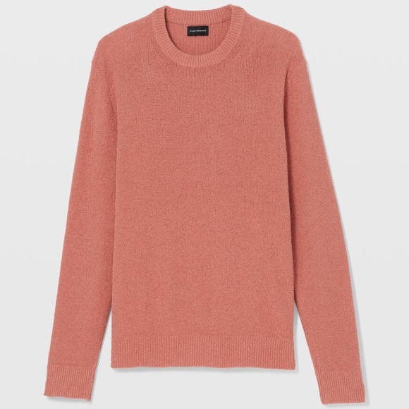 Bouclé Crewneck Sweater - New With Tags - NEVER WORN - 300 Pink - Picture 5 of 5